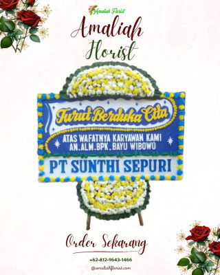 Papan Bunga Duka di Tigalingga